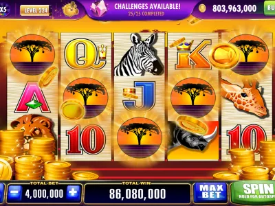 Interfaz de juegos y apuestas